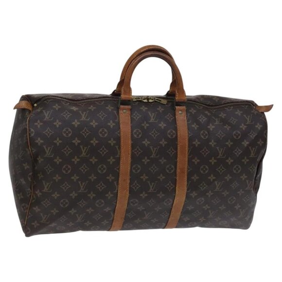 LOUIS VUITTON Monogram Keepall 55 Boston Bag - Picture 1 of 16